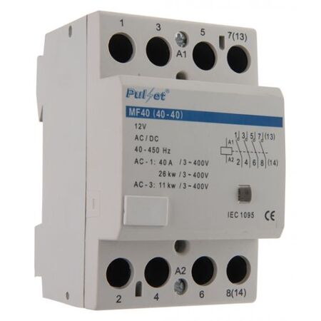 Module Contactor 4P 40A 24VAC - MF4/40/24