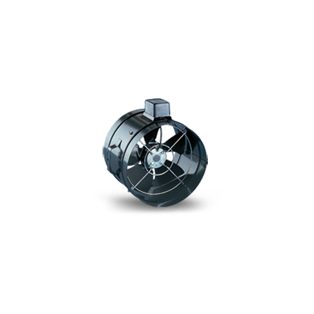 Minitube Axial Fan 350mm 6 Pole 1ph 50Hz - Steel