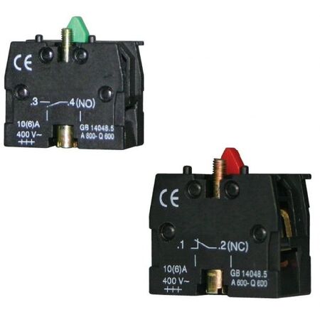 Push Button Contact- M Red - PB5-ME102