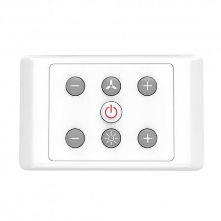 DC3 Push Button Wall Control 80w - DC3WCM