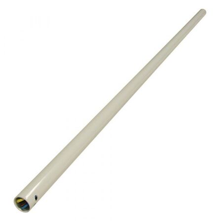 Downrod DC Ceiling Fan 1800mm Inc Wiring Loom Matt White to suit WIFI Models