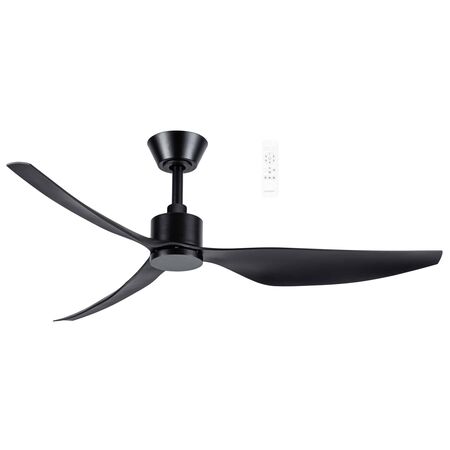 Genoa DC 1270mm 3 ABS Blade WIFI & Remote Control Ceiling Fan Only Matt Black