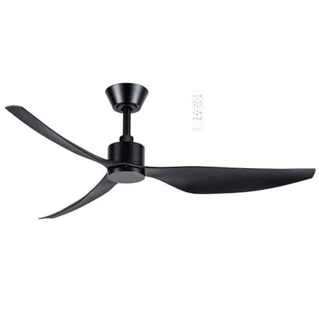 Genoa DC 1270mm 3 ABS Blade WIFI & Remote Control Ceiling Fan Only Matt Black