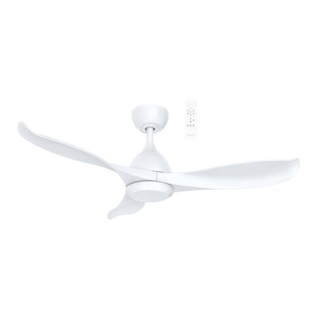 Scorpion DC 1320mm 3 ABS Blade WIFI & Remote Control Ceiling Fan Only Matt White