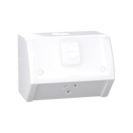 Weathershield
Socket
Single, 10A, 250VAC, IP54 | Resistant Grey