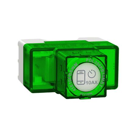 Clipsal Iconic
push-button Wiser Smart Switch Mechanism
10A, ControlLink, 3-Wire | Vivid White