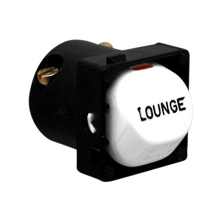 30 Series, Switch Mechanisms, 10A Mechanisms - Marked, LOUNGE
White Electric