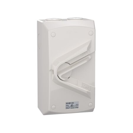 Weathershield
Switch
1-Gang, 1 Pole, 20A, 250VAC, IP66 | Resistant Grey
