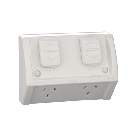 Weathershield
Socket
Flush, Twin, 10A, 250VAC, IP54 | Resistant Grey