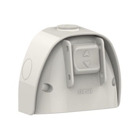 Weathershield
Socket
Single, Horse Shoe, 15A, 250VAC, IP53 | Grey