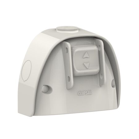 Weathershield
Socket
Single, Horse Shoe, Lighting, 10A, 250VAC, IP53 | Grey