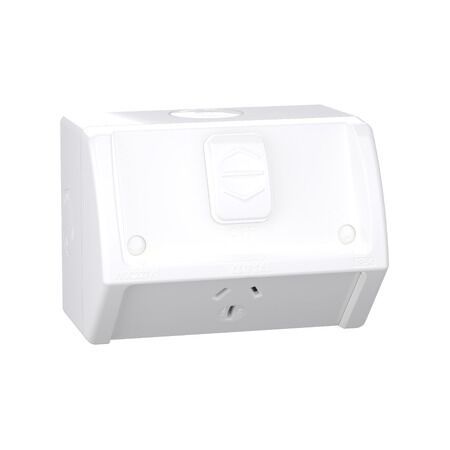 Weathershield
Socket
Single, 15A, 250VAC, IP54 | Resistant Grey