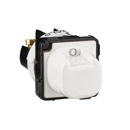 30 Series, Switch Mechanism, 250V 15A - Rotary 3 On - 1 Off
White Electric