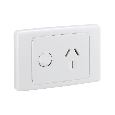 2000 Series
Single Switch Socket Outlet
250V, 20A | White Electric