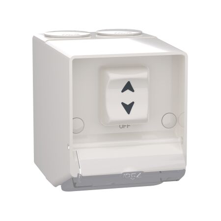 Weathershield
Socket
Single, Post Mount, 10A, 250VAC, IP54 | White Electric