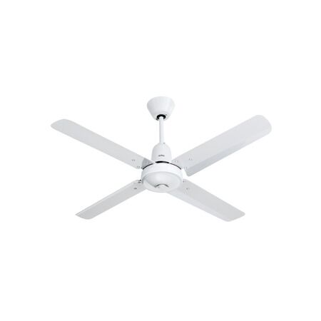 Airflow, Ceiling Sweep Fan, 4 Aluminium Blades 1200mm
White Electric