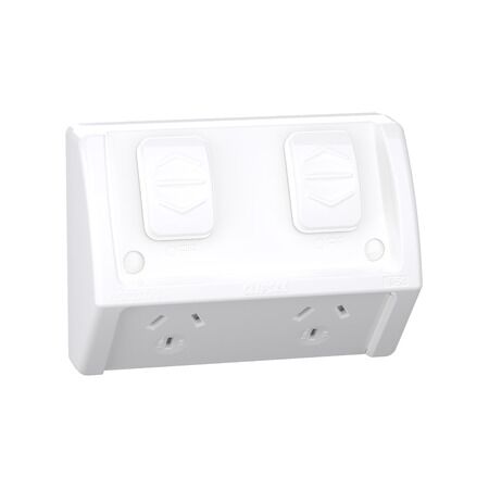 Weathershield
Socket
Flush, Twin, 10A, 250VAC, IP54 | Resistant Grey