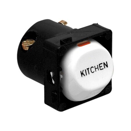 30 Series, Switch Mechanisms, 10A Mechanisms - Marked, KITCHEN
White Electric