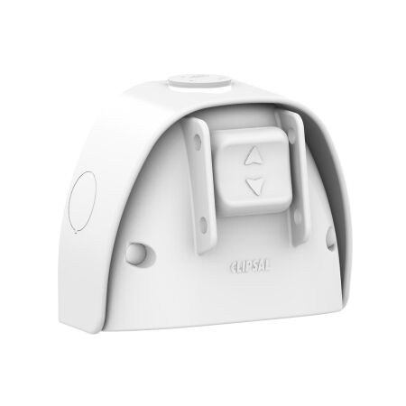 Weathershield
Socket
Single, Horse Shoe, 10A, 250VAC, IP53 | White Electric