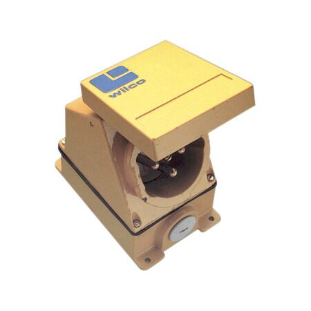 Metal Clad, Socket Appliance Inlet, 1 Gang, 63A, 500V, 5 Round Sockets