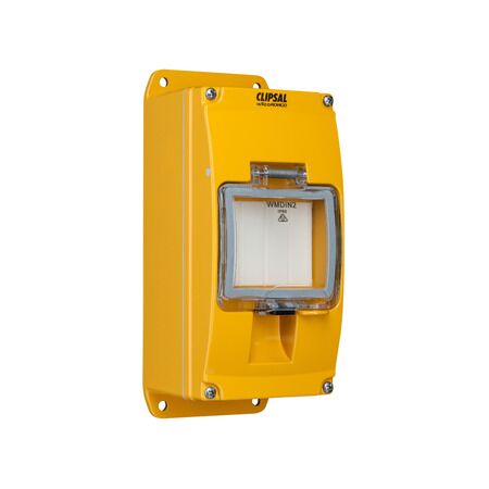 Metal Clad, Enclosure Surround, DIN 4 Module, Size 2