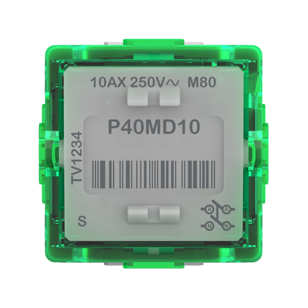 Pro Series
Switch Mechanism
1-Way, Double Pole, 250V, 10AX