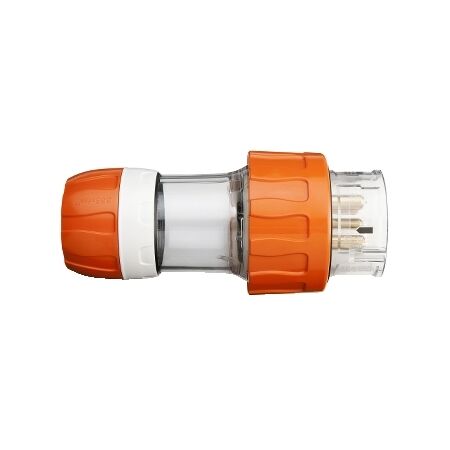 Clipsal - 56 Series, Straight Plug, IP66, 500V 32A - 5 Round Pins
Electric Orange