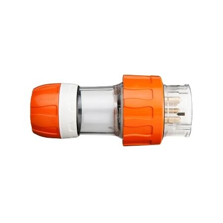 Clipsal - 56 Series, Straight Plug, IP66, 500V 50A - 5 Round Pins
Electric Orange