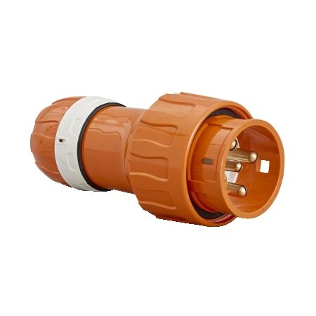 Clipsal - 56 Series, Straight Plug, IP66, 500V 32A - 5 Round Pins
Electric Orange