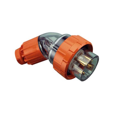 Clipsal - 56 Series, Angled Plug, 16A, 500V, IP66, Unique Key
Electric Orange