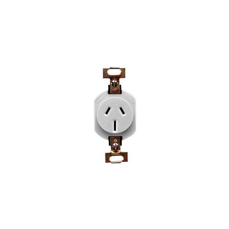 Standard Series, Single Switch Socket Outlet, 3 Flat PIN, 250VAC, 15A
Grey