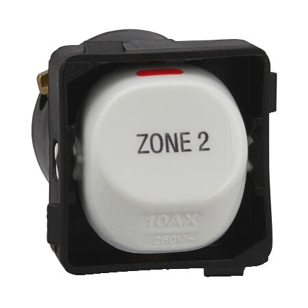 30 Series, Switch Mechanism, 10A, Marked Zone 2 - White Electric