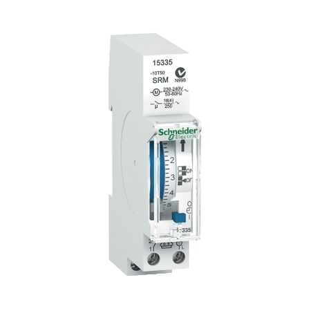 Acti9, IH mechanical time switch, 24 h, without memory