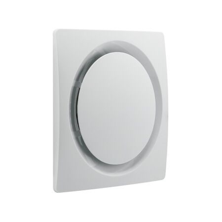 Airflow, Round Inset Grille, for Exhaust Fan - White Electric