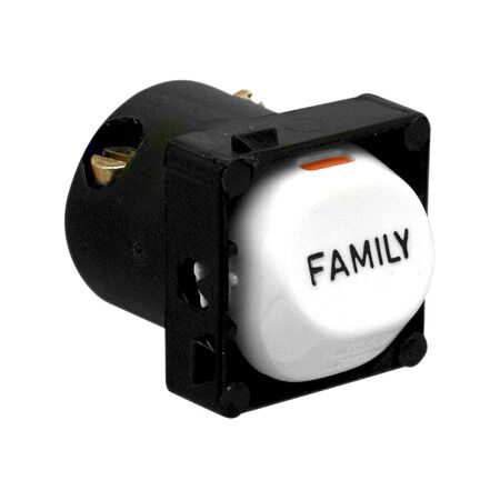 30 Series, Switch Mechanism, 10A, Marked FAMILY - White Electric