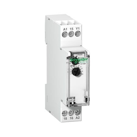 Acti9, IRTB relay, IRTB relay-delays de-energizing a load upon closing-1C/O, Uc 24-240 VAC/24VDC