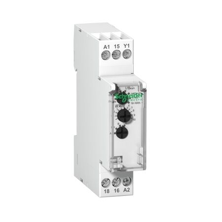 Acti9, IRTMF multifunction time delay relay, 1 OC, 12-240 VAC/DC
