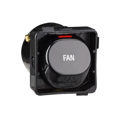 30 Series, Switch Mechaniss, 10A, Marked FAN - Black