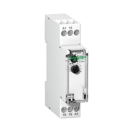Acti9, IRTA relay, delays energizing of a load-1C/O, Uc 24-240 VAC/24VDC