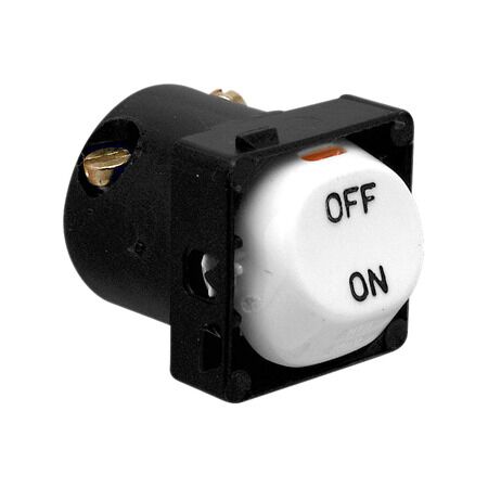 30 Series, Switch Mechaniss, 10A, Marked On / OFF - White Electric