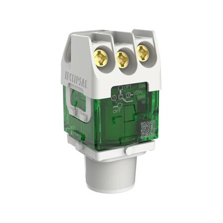Clipsal Iconic, Rotary Switch Mechanism, 4-Position: OFF-1-2-3, 250V, 10A - Vivid White