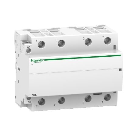 Acti9, Contactor, ICT 100A 4NO 220...240V 50Hz