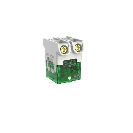 Clipsal Iconic, Switch Mechanism, COOKER, 1-Way, Double Pole 250V, 20A, X - Vivid White