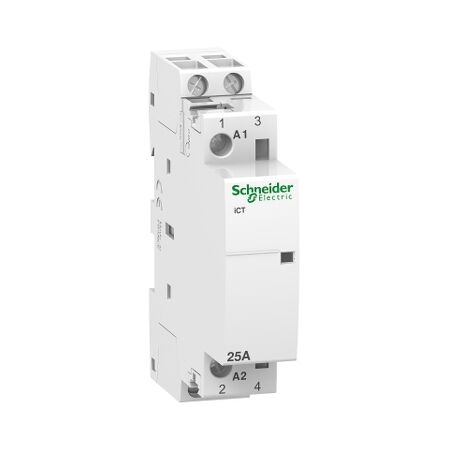 Acti9, Contactor, ICT 25A 2NO 230...240V 50Hz