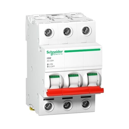 Acti9, Switch disconnector, 3P, 125 A, 415 V