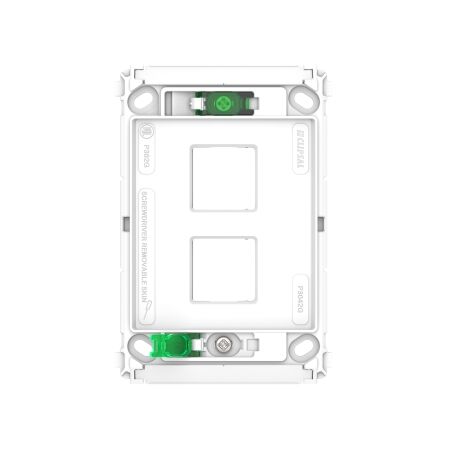 Pro Series, Switch Grid, 2 Gang, Horizontal/Vertical Mount