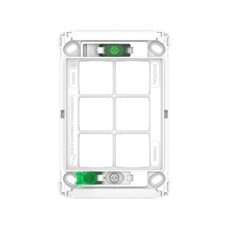 Pro Series, Switch Grid, 6 Gang, Horizontal/Vertical Mount