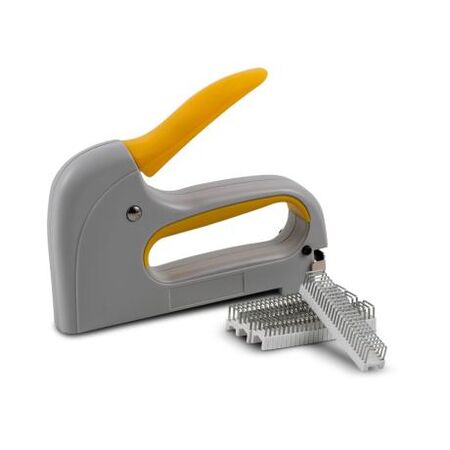 Cable Tacker Tool With 100 Insulated Staples 2-way