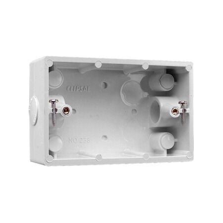 Clipsal - Mounting Accessories, Mounting Box, with 20 mm End Entries - Grey