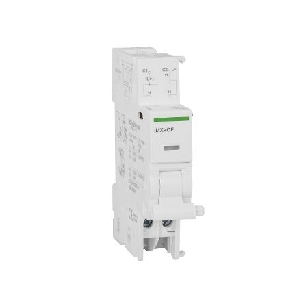 Acti9, Shunt trip release with OC contact, iMX+OF, voltage release, 12...24 VAC